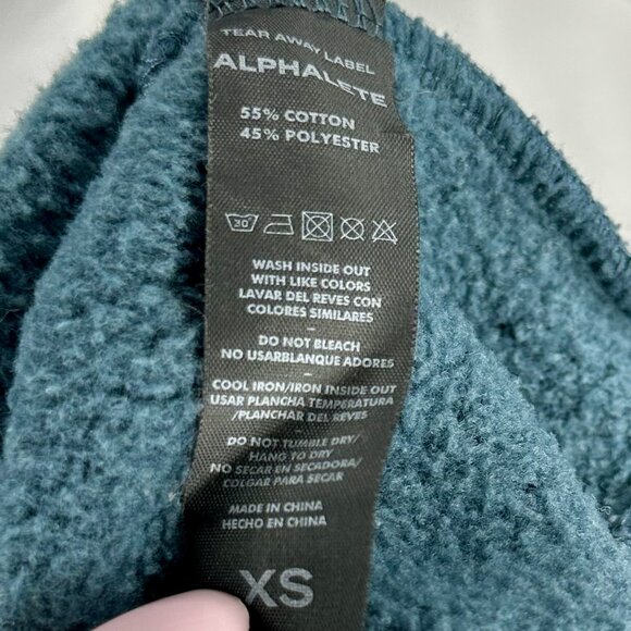 Alphalete Crewneck Blue Sweatshirt Size XS - Picture 6 of 6